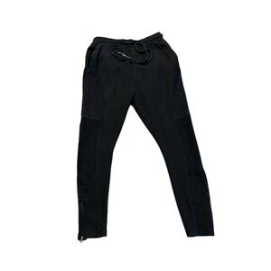Zara Men's Black Cargo Sweatpants Size Medium